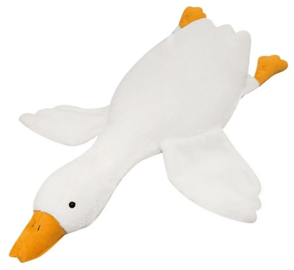 Мягкая игрушка-обнимашка Гусь, 130см